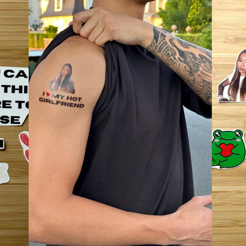 CUSTOM TEMPORARY TATTOOS